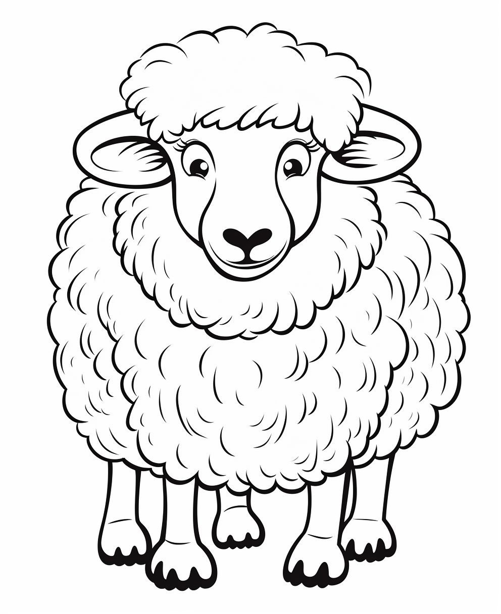 Friendly Sheep Image