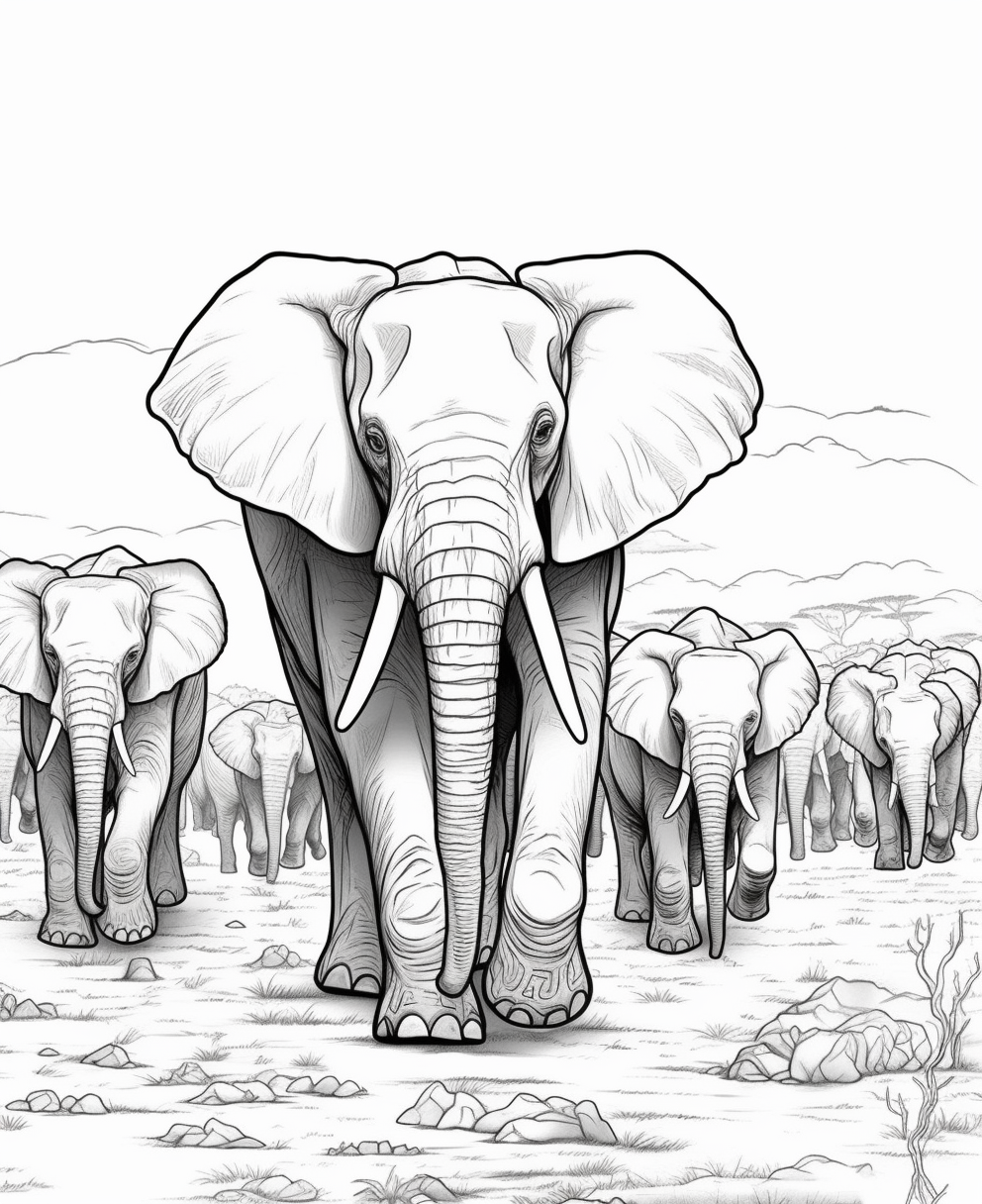 Herd of Elephants