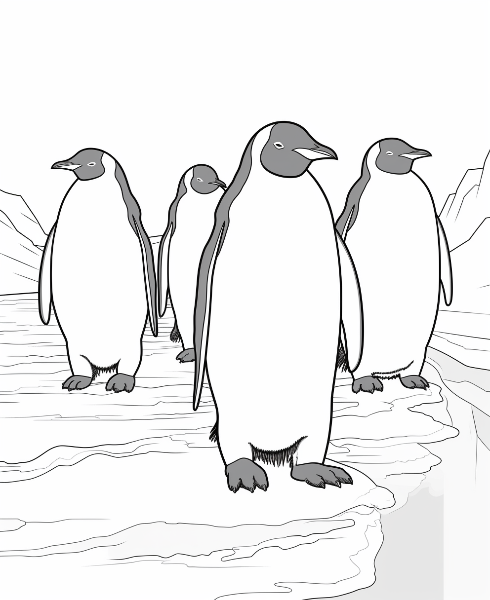 Penguin Parade in their Natural Habitat