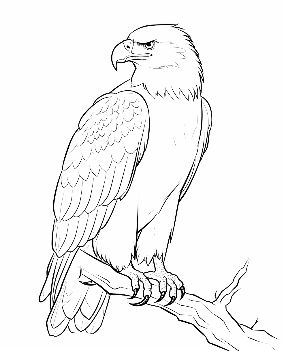 Eagle on a Branch